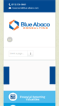 Mobile Screenshot of blue-abaco.com